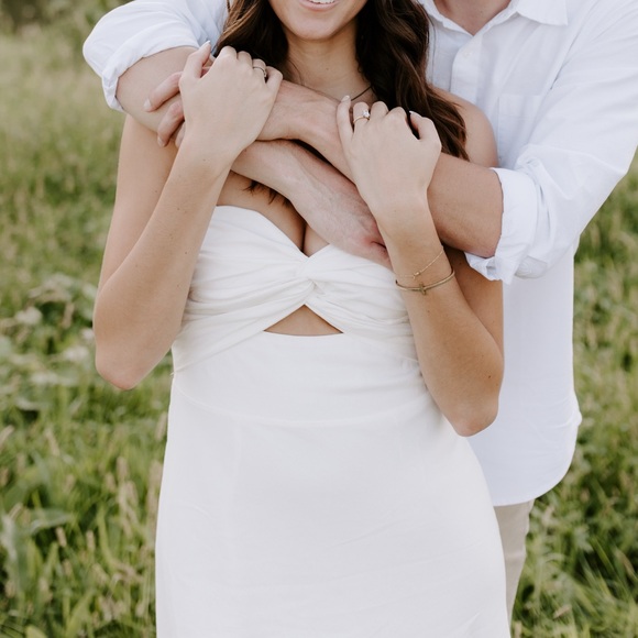 Petal & Pup Cream Textured Dress - Picture 2 of 4